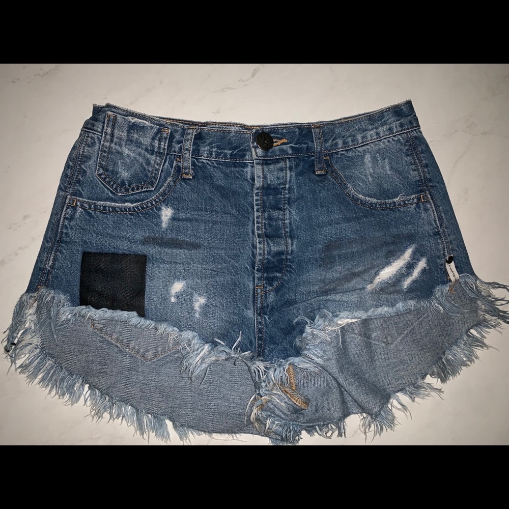 One teaspoon jean shorts